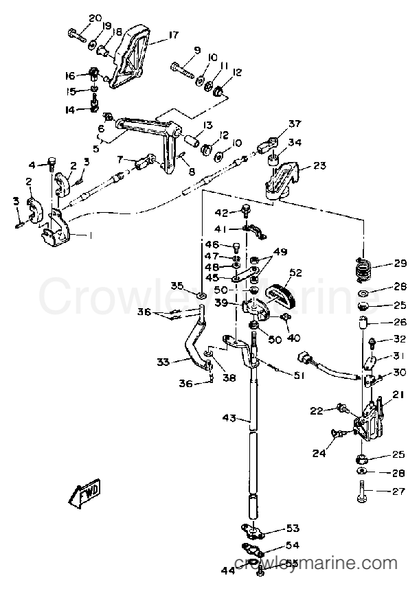 Yamaha Motors 250ETXDA - CONTROL ENGINE