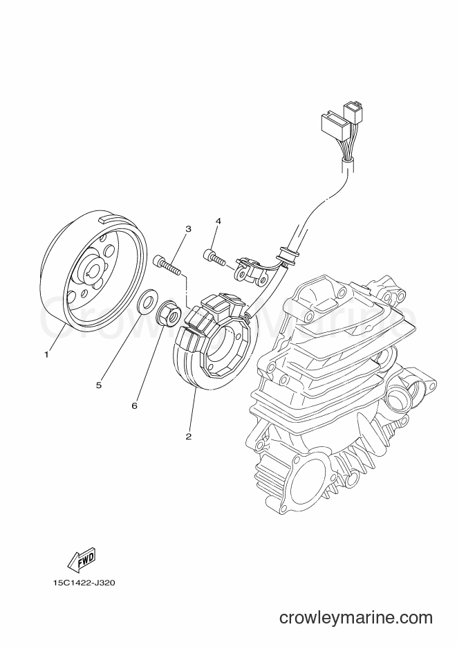 Yamaha Motors TK115C (15C4) [010] - GENERATOR