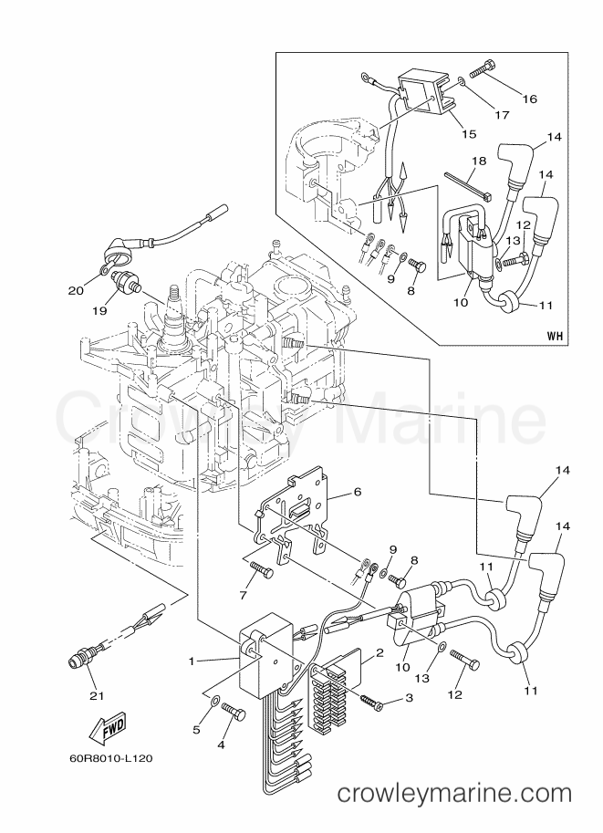 Yamaha Motors F8CWHL (60RB) [140] - ELECTRICAL 1