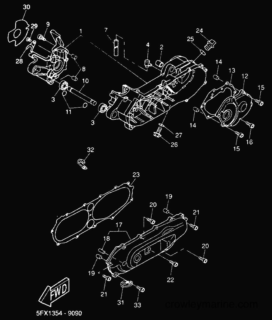 2000 Scooter CW50RS - CW50RS (5JK3) [010] - INTAKE