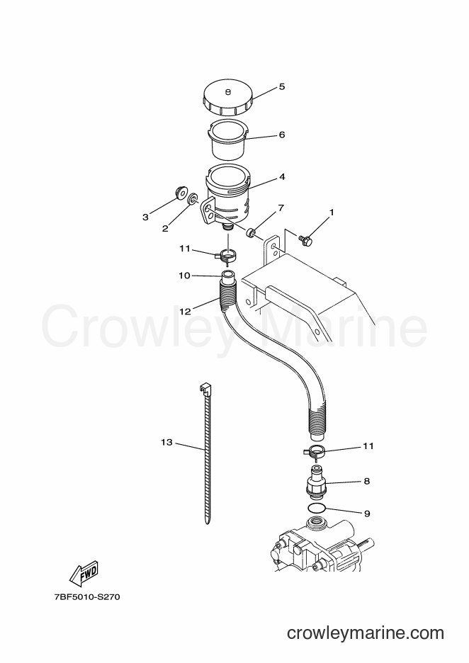 2017 Snowblower YT1380 - YT1380 (7BE3) [010] - OIL RESERVE TANK