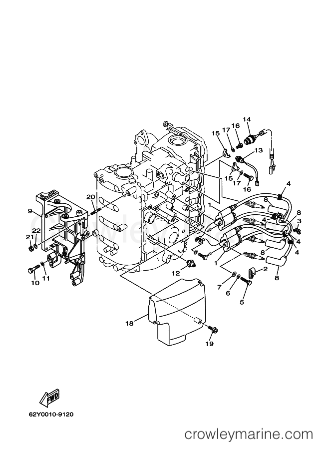 Yamaha Motors F50A(ET) (62Y) [110] - ELECTRICAL 1
