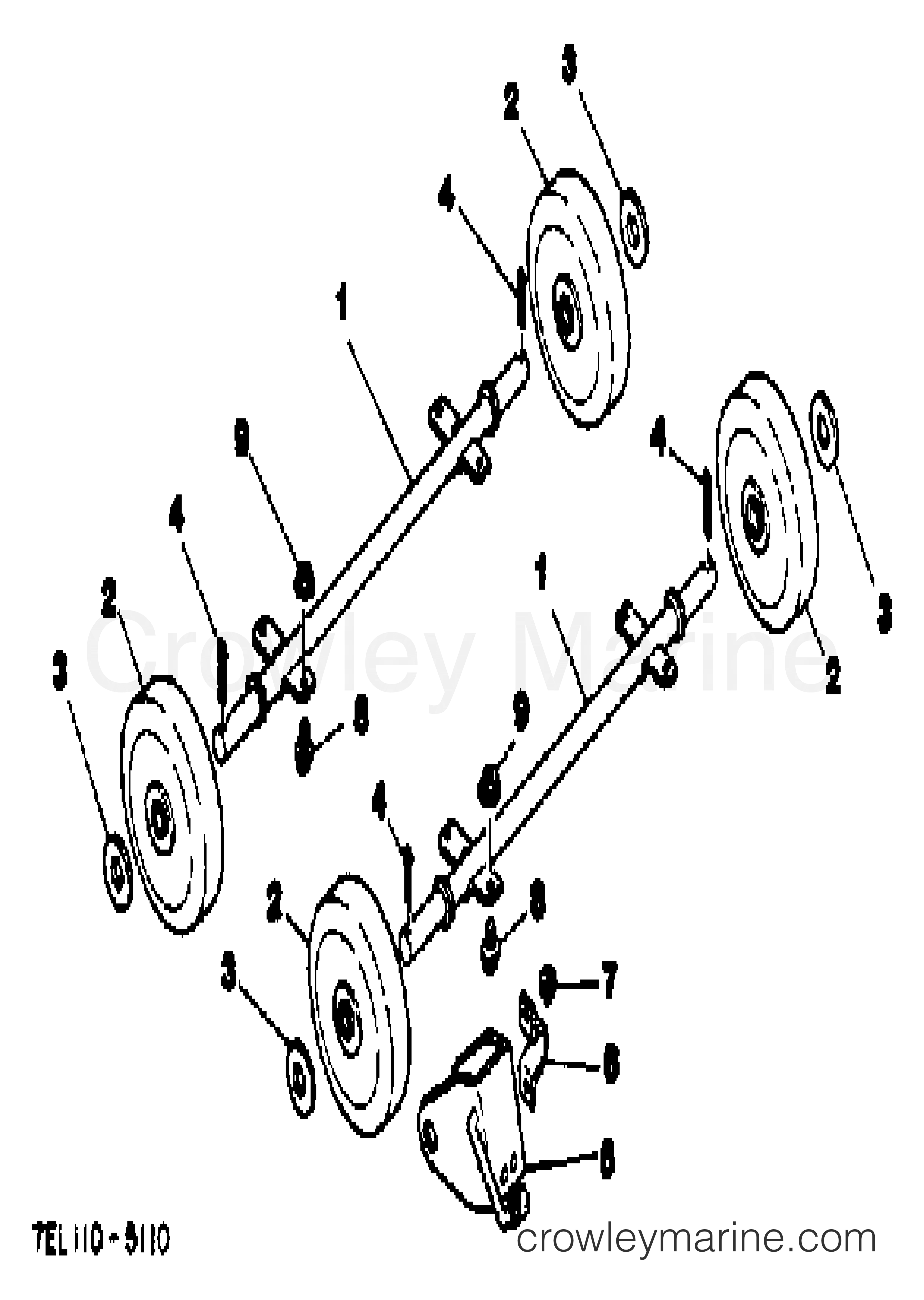 Yamaha Motors EF5000DVE - WHEEL OPTIONAL PART