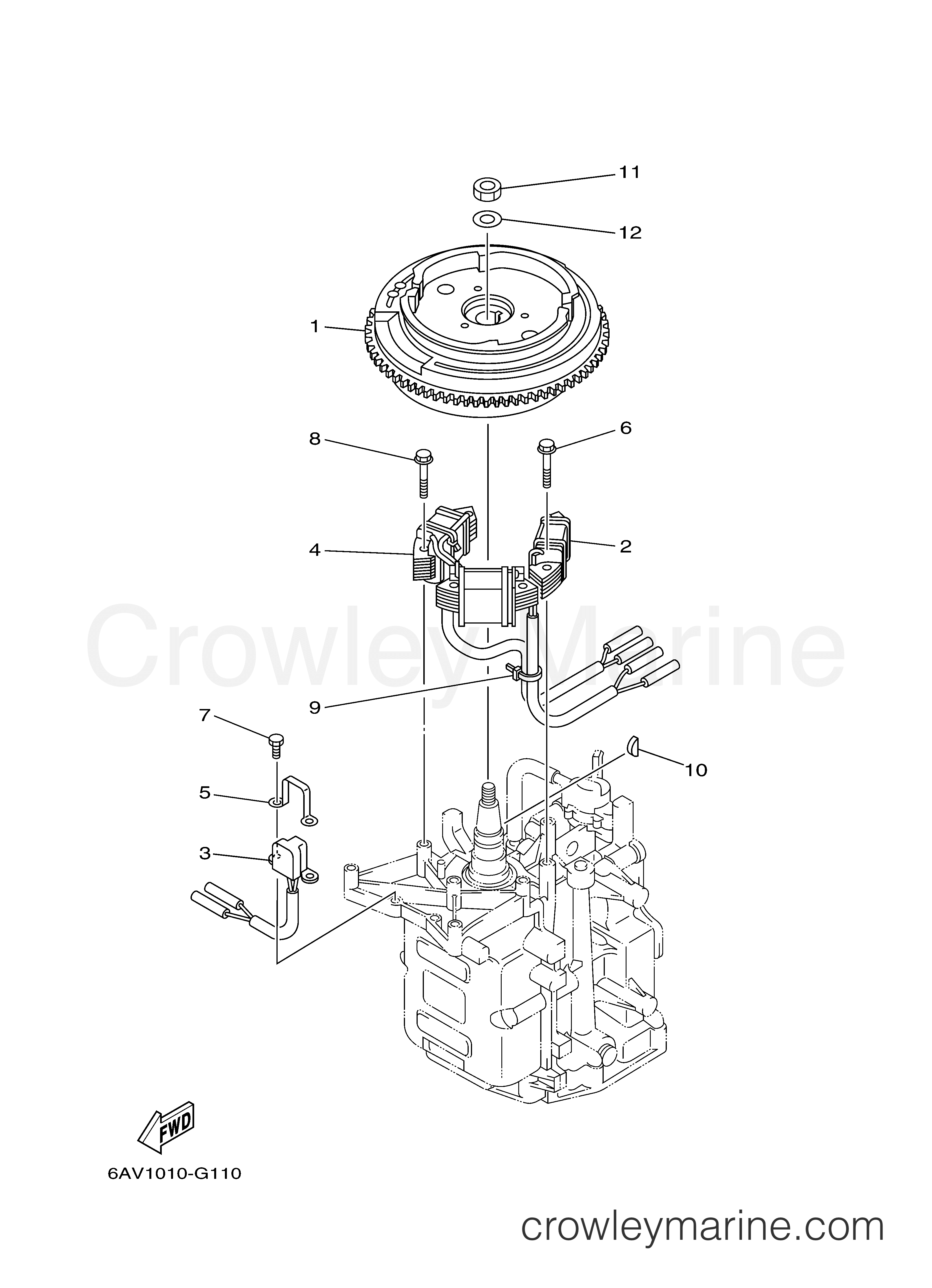Yamaha Motors T9.9XEHB - GENERATOR