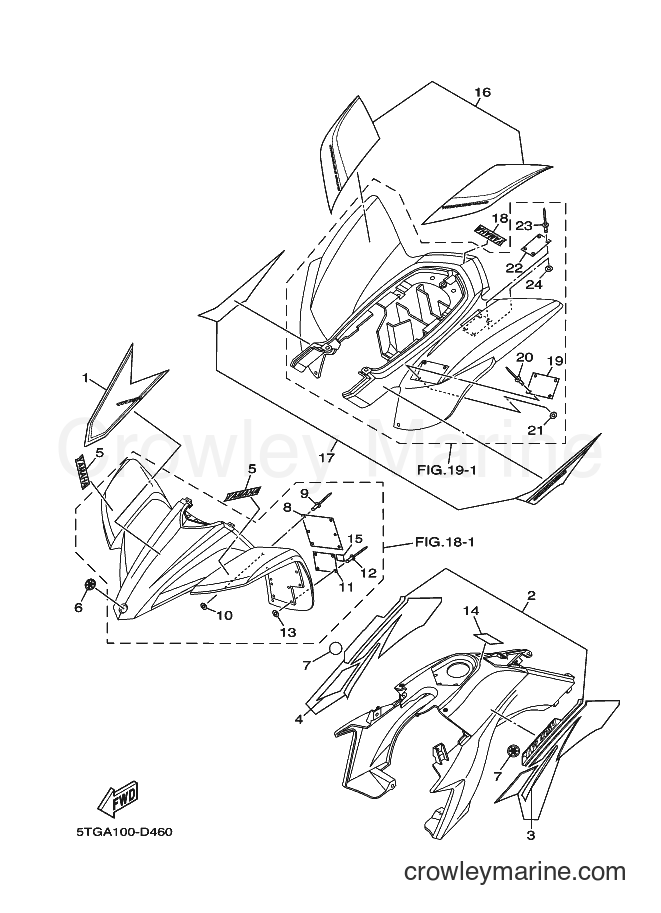 2005 ATV YFZ450 - YFZ450 (5TGB) [010] - EMBLEM & LABEL 3
