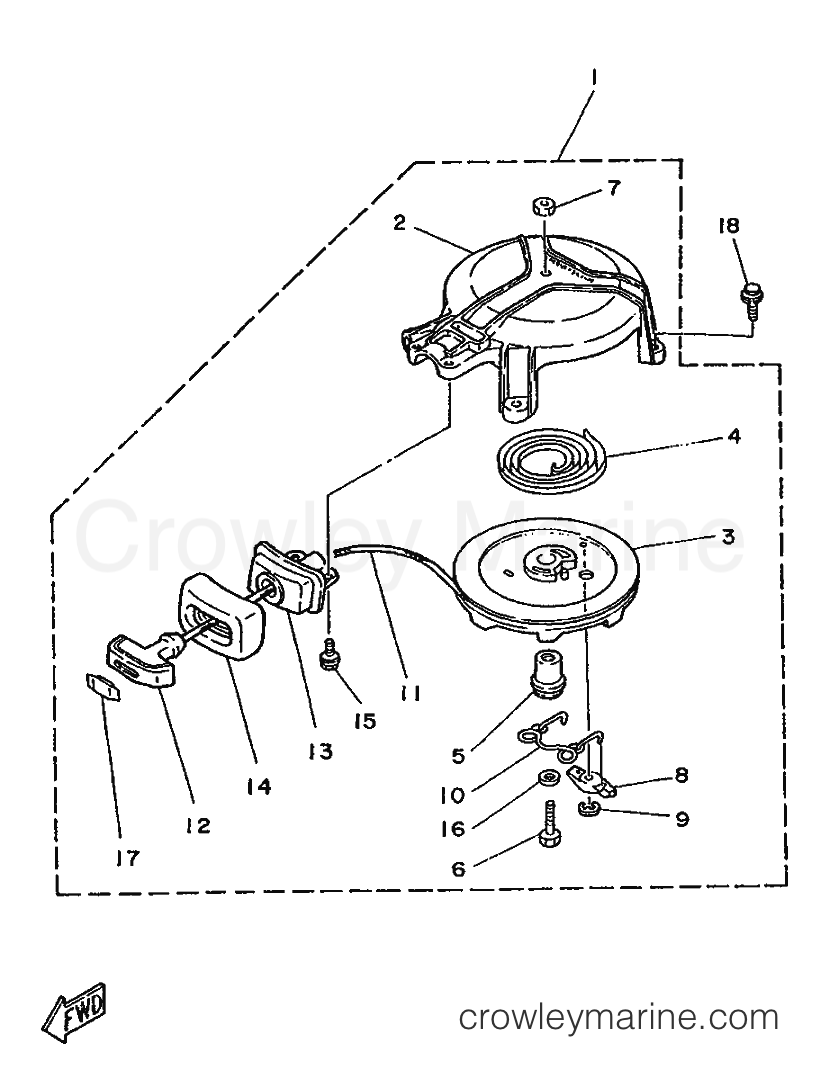 Yamaha Motors 4AS (6E1) [999] - STARTER