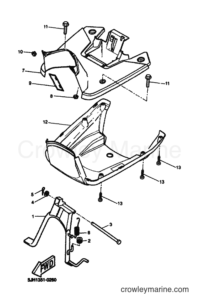 2000 Scooter EW50 - EW50 (5LH1) [030] - STAND & FOOTREST