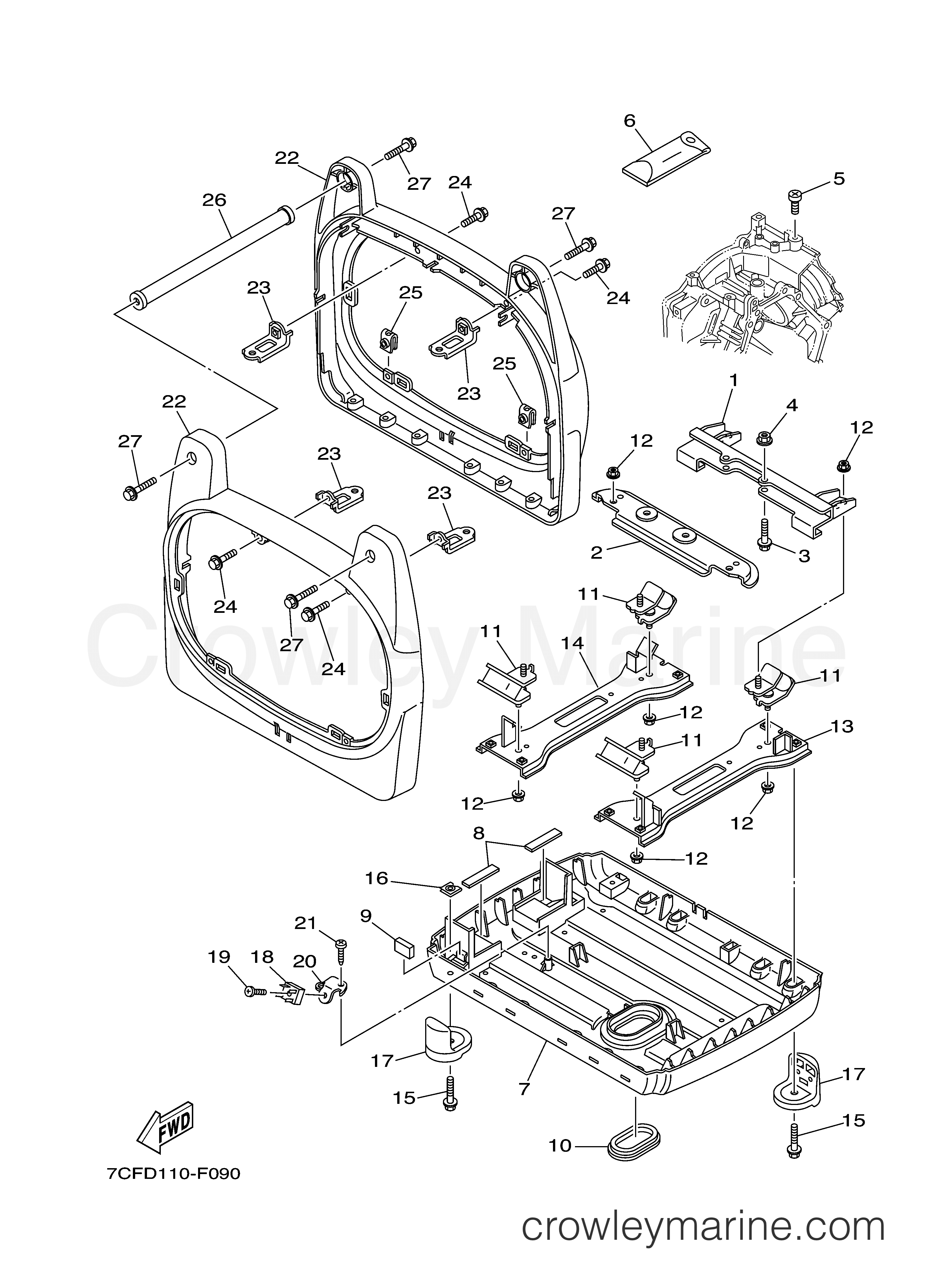Yamaha Motors EF2400ISJ - FRAME 1