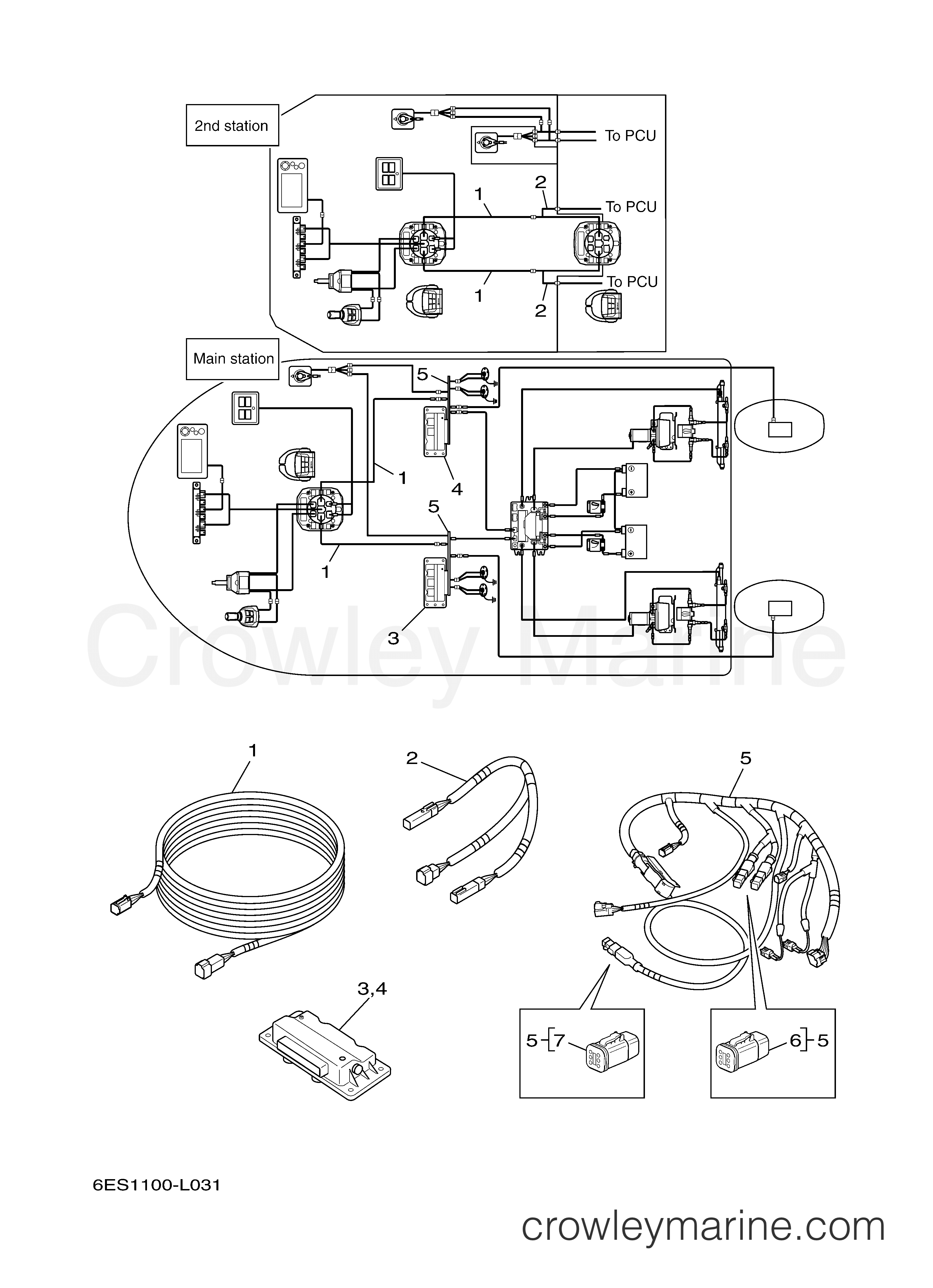 Yamaha Motors Helm Master 2013 - HARNESS (TWIN)