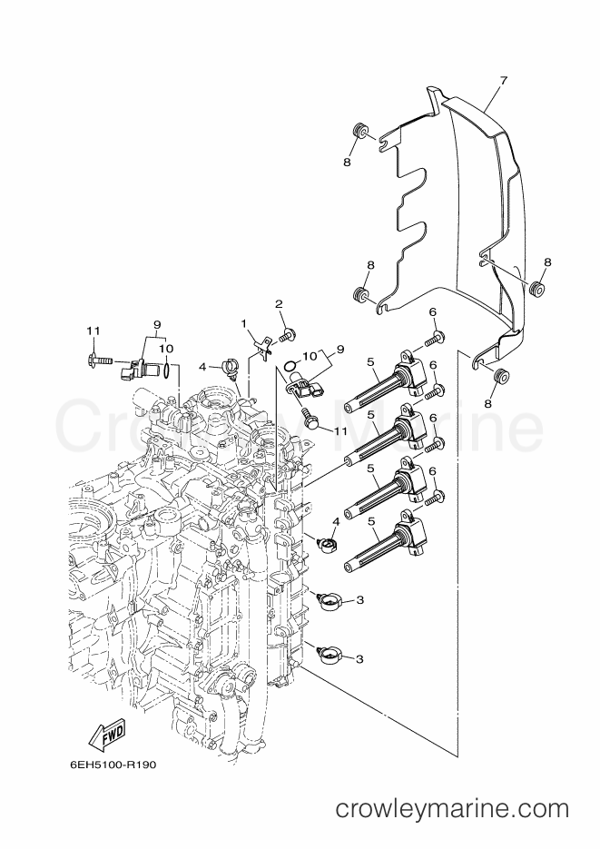 Yamaha Motors F200B (6DA5) [030] - ELECTRICAL 3