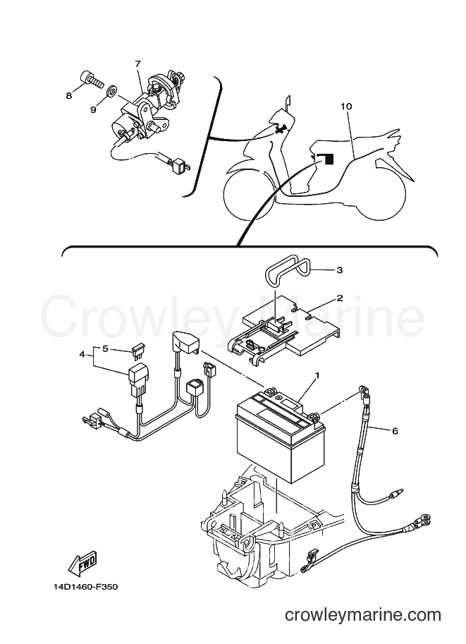 Yamaha Motors AL115C (14D4) [010] - ELECTRICAL 1