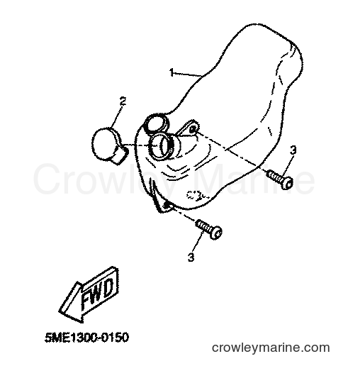 2001 Scooter YQ100 - YQ100 (5ME4) [030] - OIL TANK