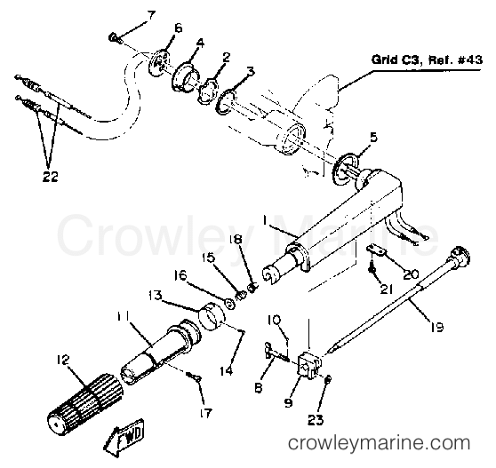 Yamaha Motors 8LK - STEERING