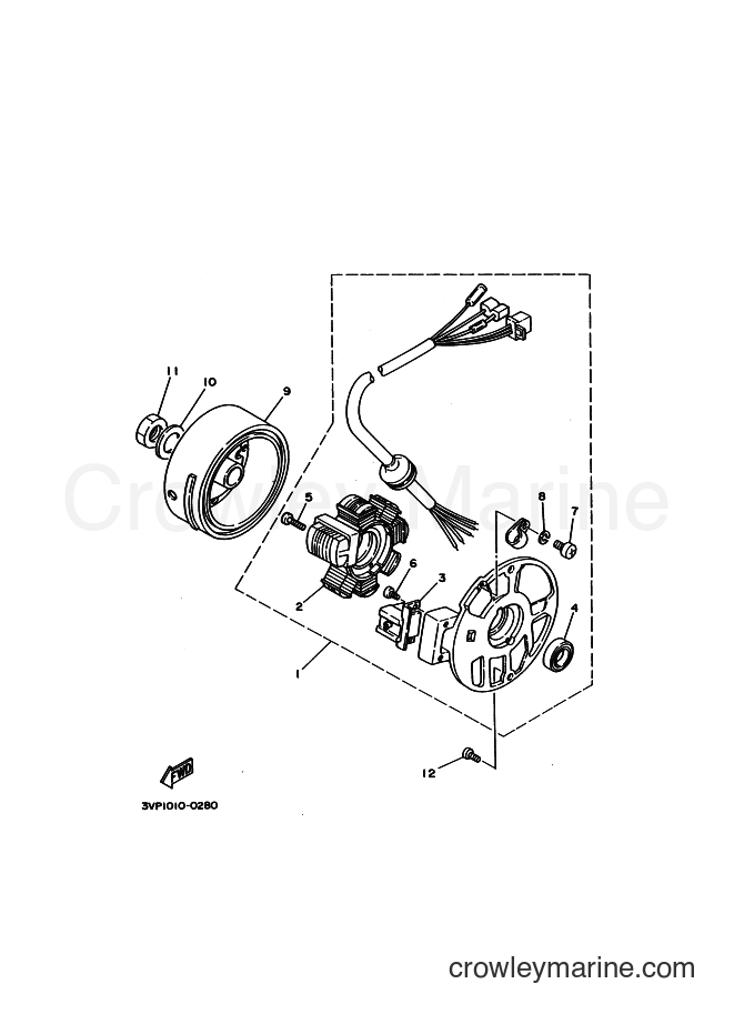 Yamaha Motors YN50 (5BX2) [010] - GENERATOR