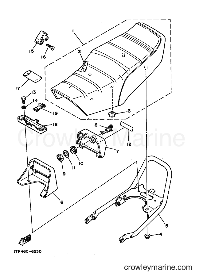2003 Street Bike RX-K - RX-K (3KAB) [010] - SEAT