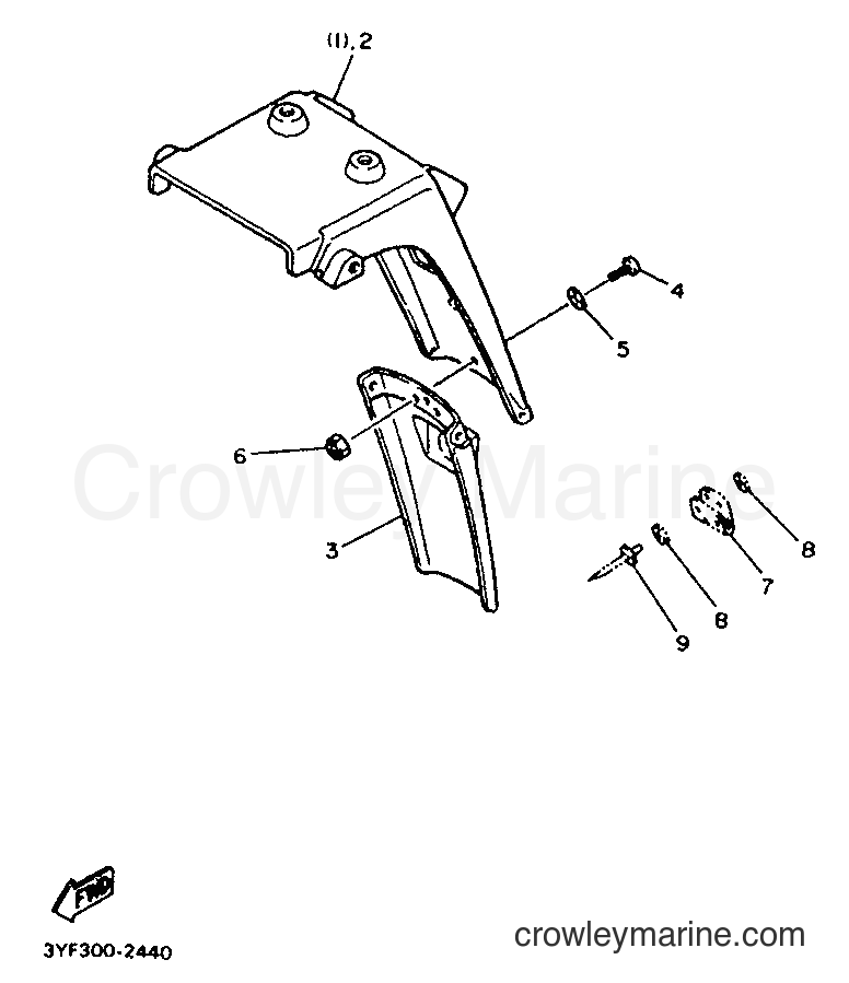 Yamaha Motors XTZ660 (4BW2) [999] - ALTERNATE FOR CHASSIS