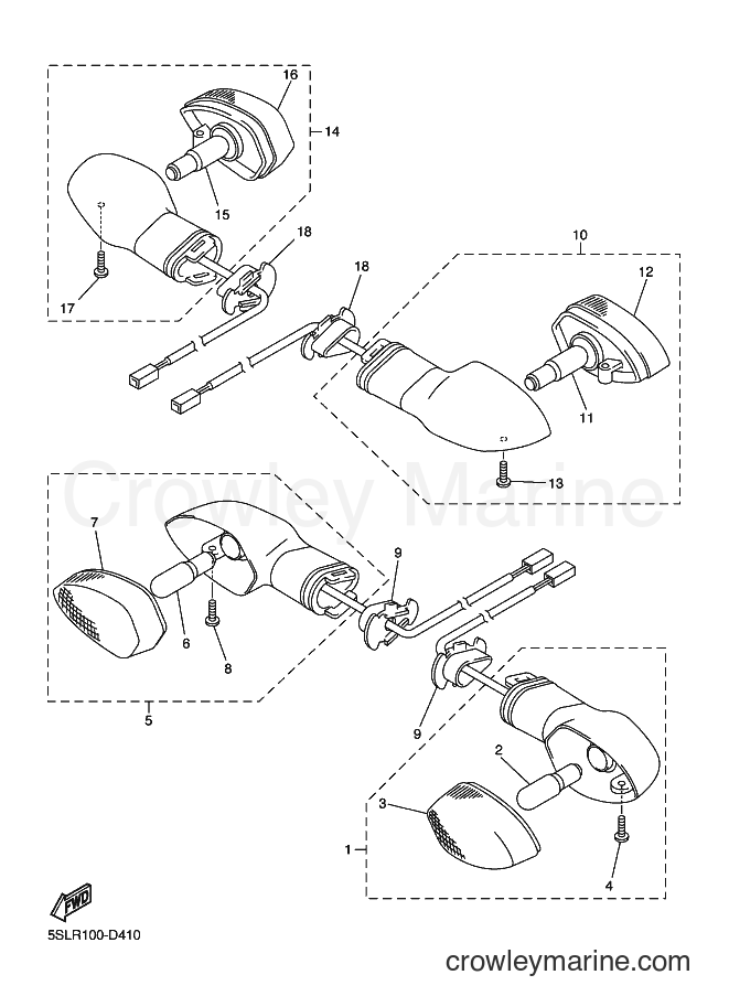 2006 Sport Bike YZF-R6S - YZF-R6S (4P63) [010] - FLASHER LIGHT
