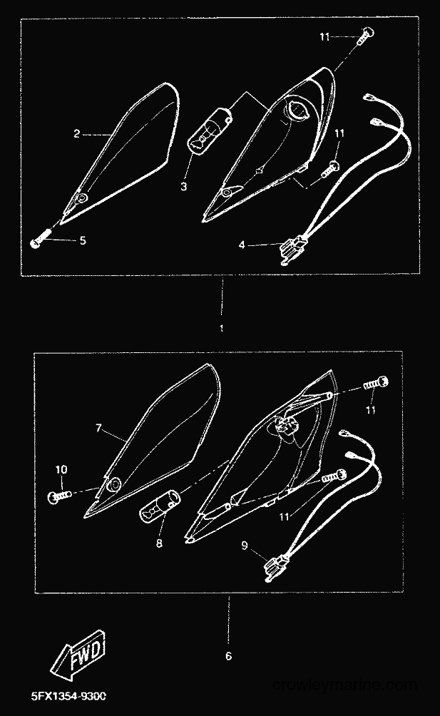 2000 Scooter CW50RS - CW50RS (5FXF) [010] - FLASHER LIGHT