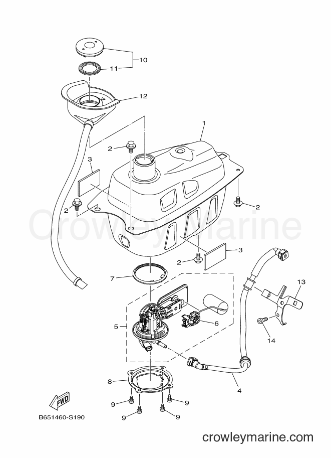 Yamaha Motors GDR155-A (B65C) [010] - FUEL TANK