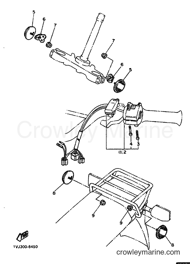 Yamaha Motors XT600ZS (1VJ) [999] - ELECTRICAL 2
