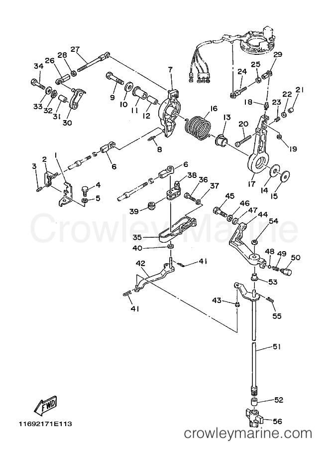 Yamaha Motors 75A (692) [010] - CONTROL