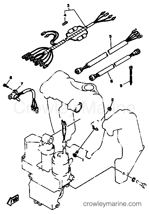 Yamaha Motors L150TXRP - BRACKET 2