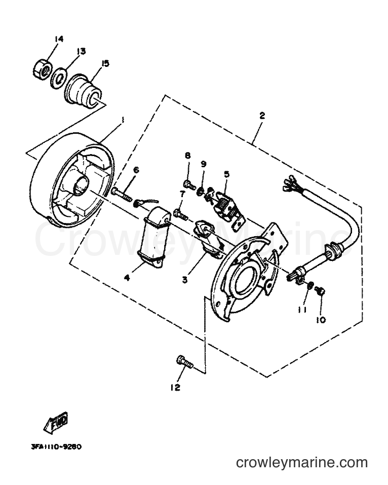 Yamaha Motors YFA1 (3FA4) [020] - GENERATOR