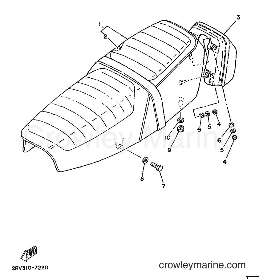Yamaha Motors FS1 (2RT) [999] - SEAT