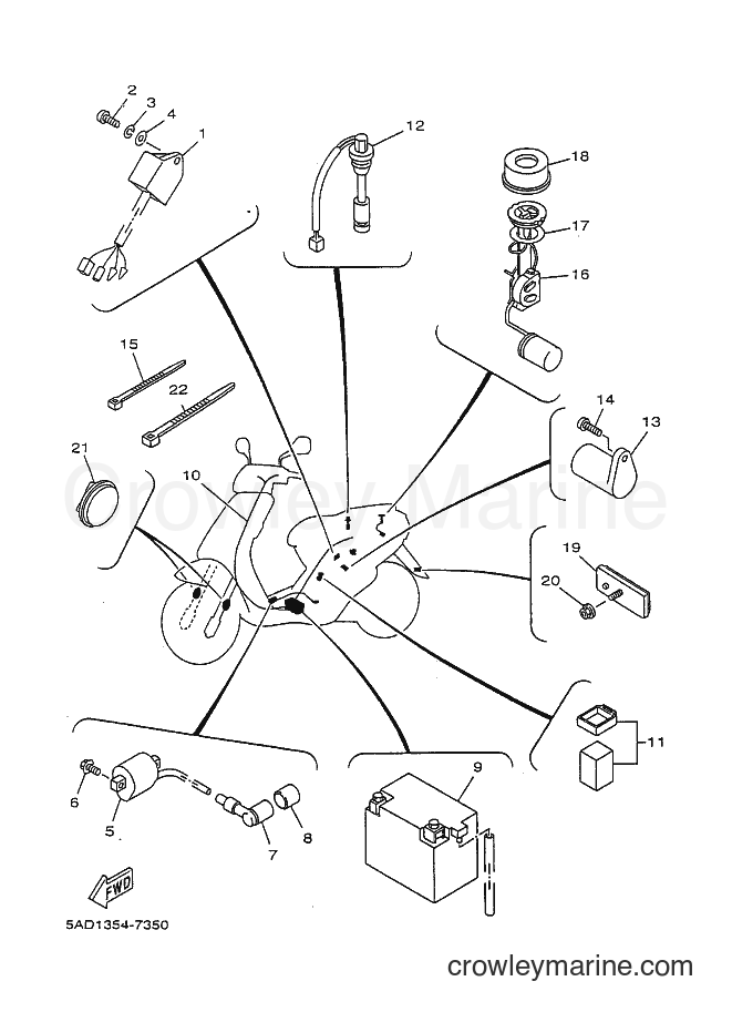 Yamaha Motors YN50 (5BX2) [010] - ELECTRICAL 2