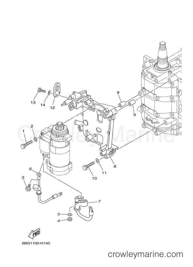 Yamaha Motors F30BETS (6BT4) [100] - ELECTRICAL 2