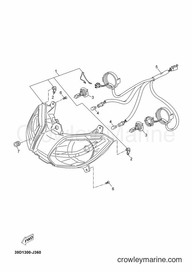 Yamaha Motors YP125R (2AB7) [050] - HEADLIGHT