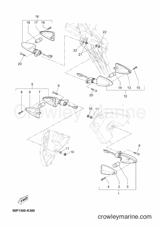 2011 Dirt Bike XT660ZA - XT660ZA (56P1) [030] - FLASHER LIGHT