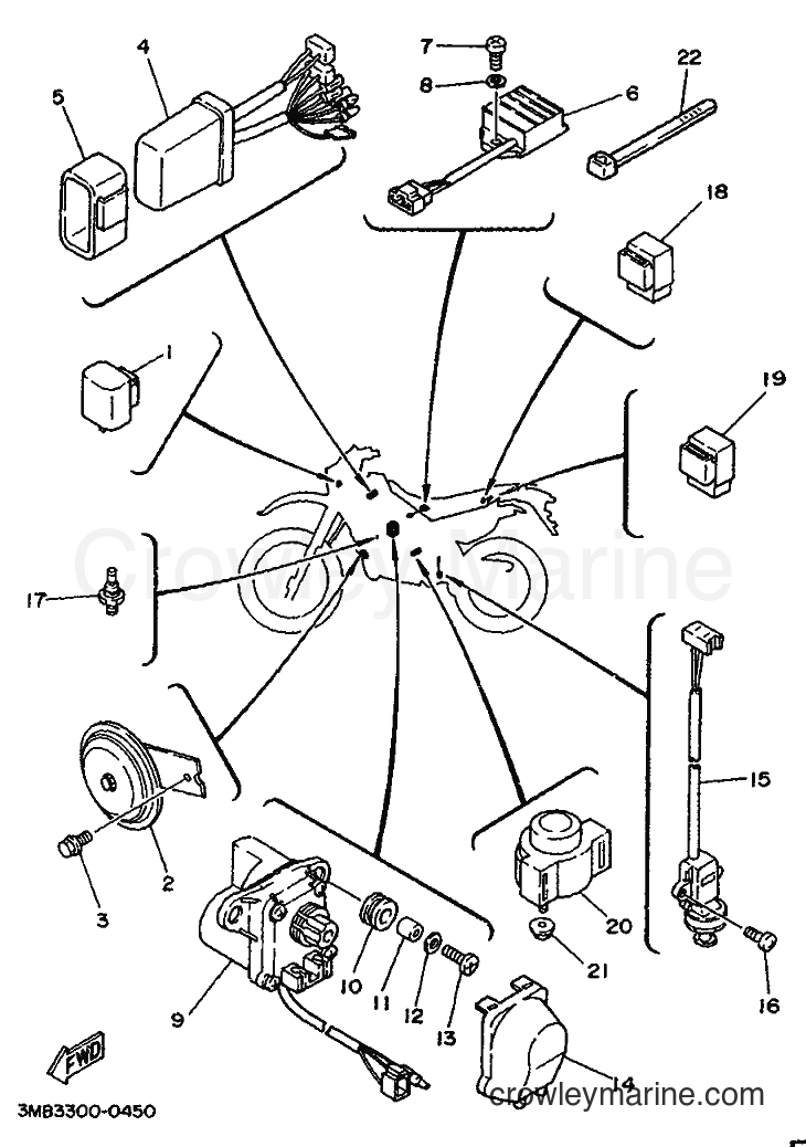 1995 Dirt Bike DT125RE - DT125RE (4DK5) [999] - ELECTRICAL 2