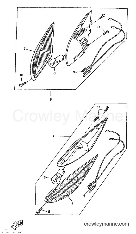 1996 Scooter CW50RS - CW50RS (4TD1) [999] - FLASHER LIGHT