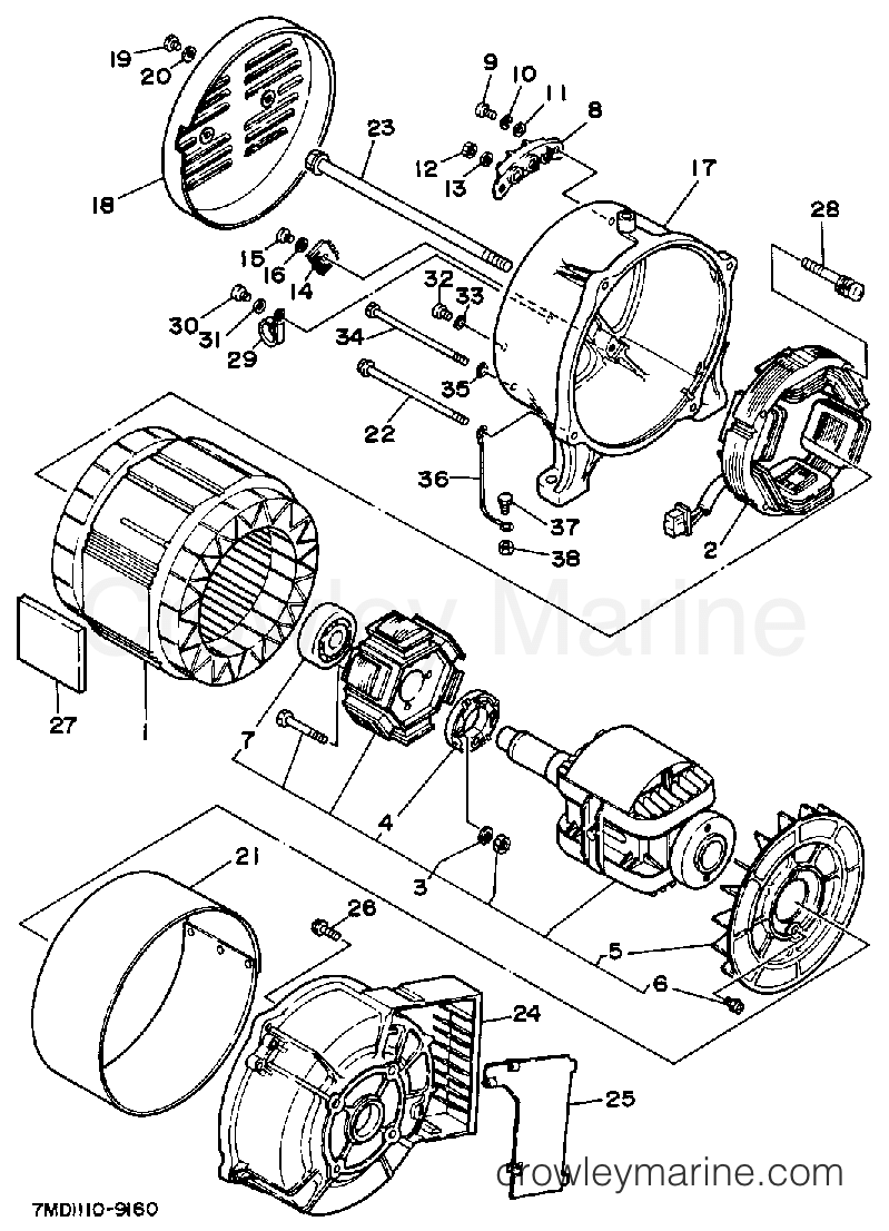 Yamaha Motors EF6000EA - GENERATOR EF5000EA