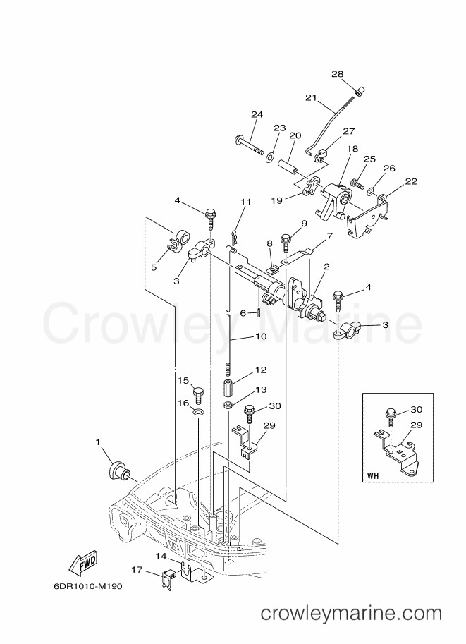 Yamaha Motors F9.9JMHS (6DR4) [100] - CONTROL