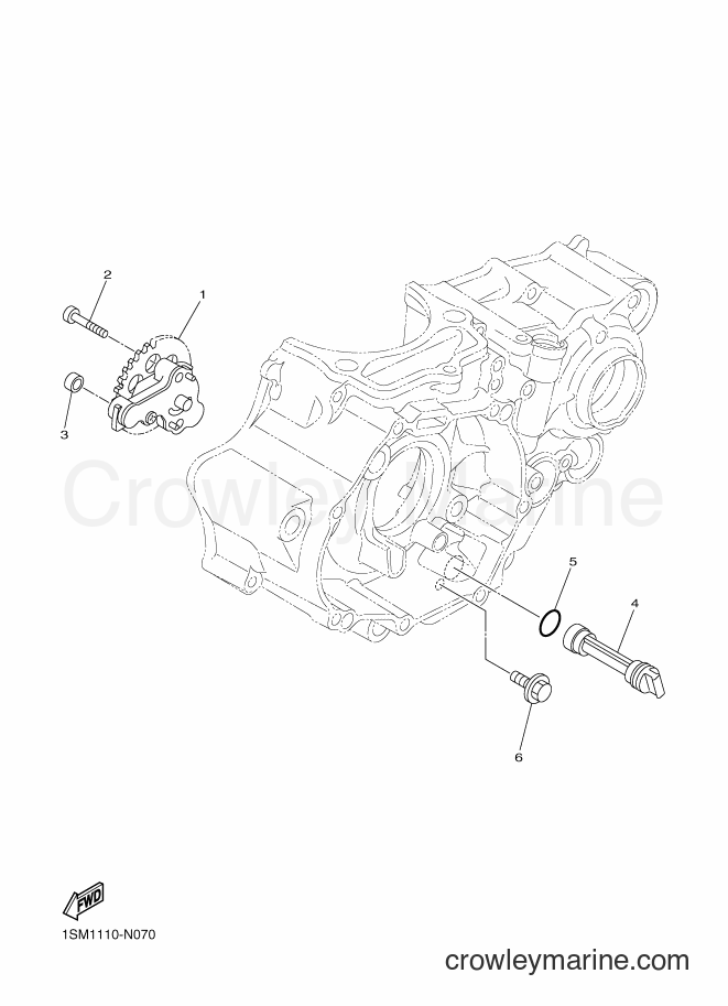 2016 Dirt Bike WR250F - WR250F (2GB8) [010] - OIL PUMP