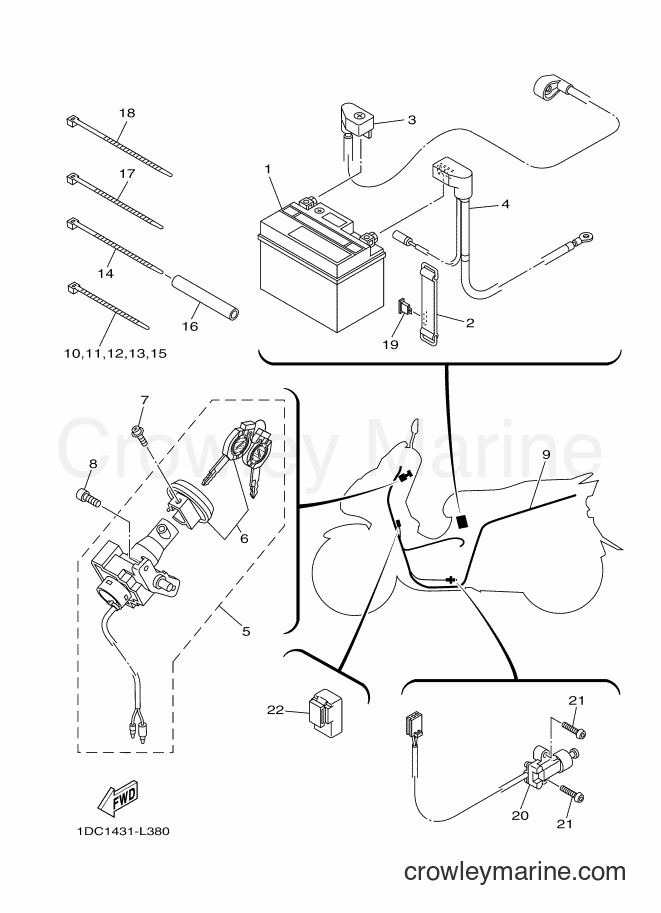 Yamaha Motors AT125F (1DC2) [010] - ELECTRICAL 1