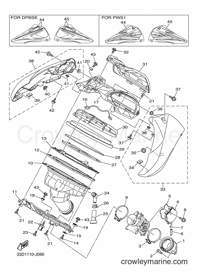 2010 Dirt Bike YZ450F - YZ450F (33D2) [010] - INTAKE