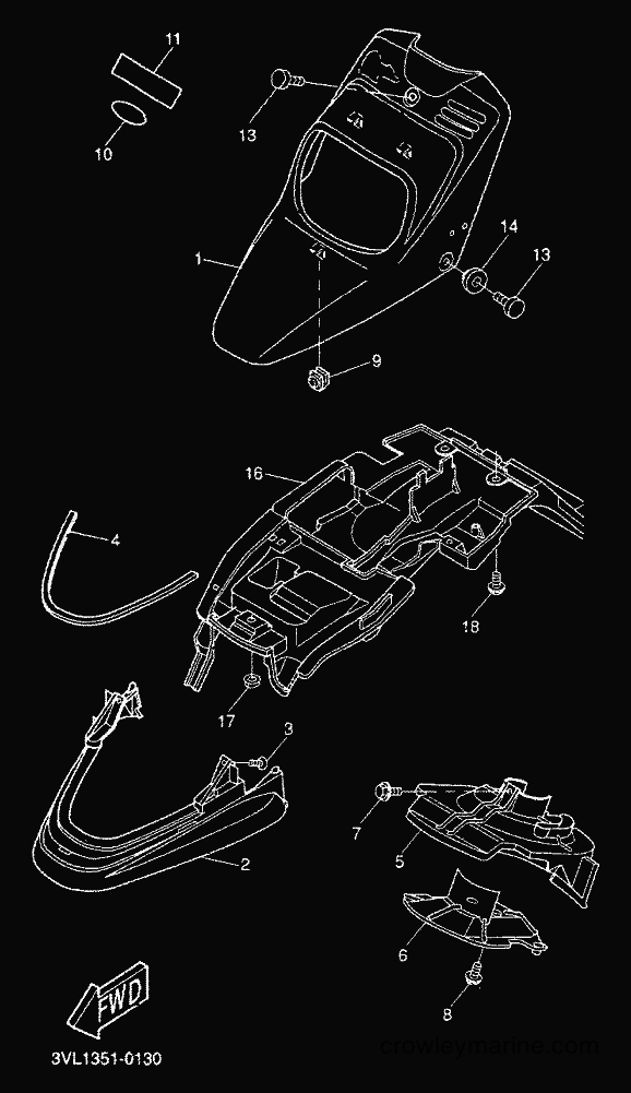 Yamaha Motors CW50 (5HG4) [010] - FENDER