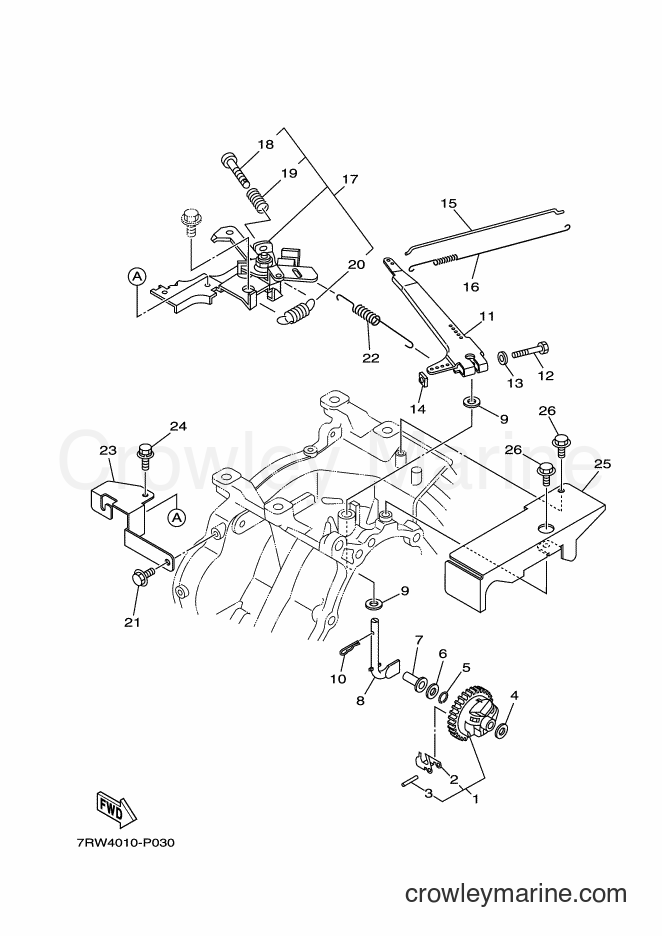 2015 Snowblower YT1070 - YT1070 (7RW4) [010] - GOVERNOR