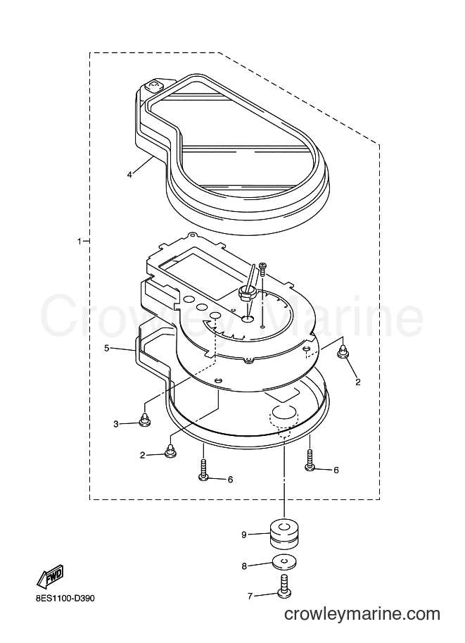 Yamaha Motors RS10VT (8ETH) [020] - METER