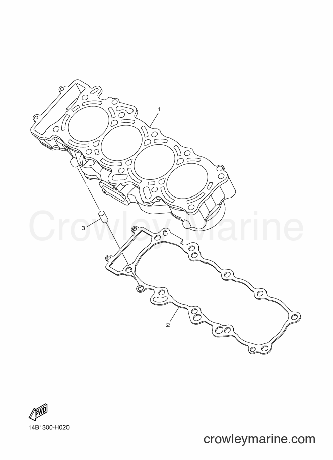 2012 Sport Bike YZF-R1 - YZF-R1 (1KBD) [010] - CYLINDER