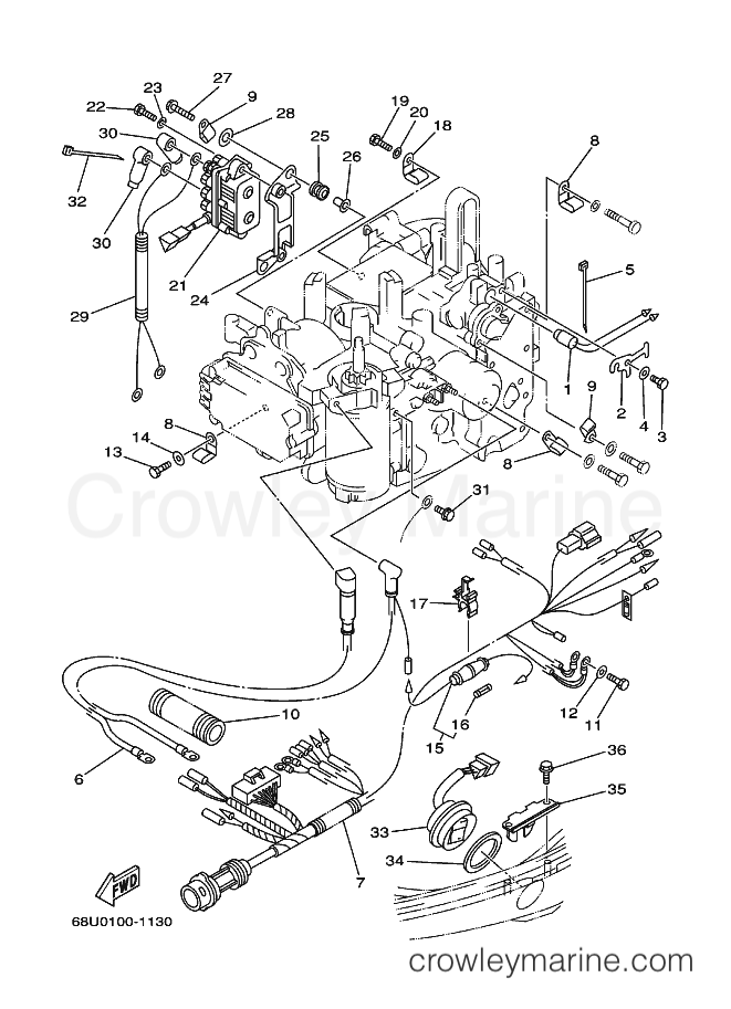Yamaha Motors FT25B (68U1) [090] - ELECTRICAL 2