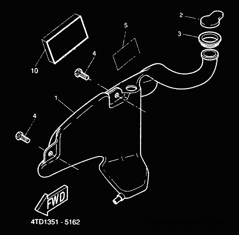 2000 Scooter CW50RS - CW50RS (5FXF) [010] - OIL TANK