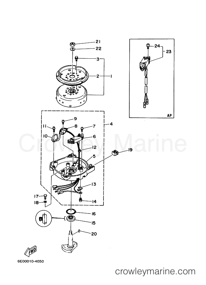 Yamaha Motors 5C (6E31) [100] - GENERATOR