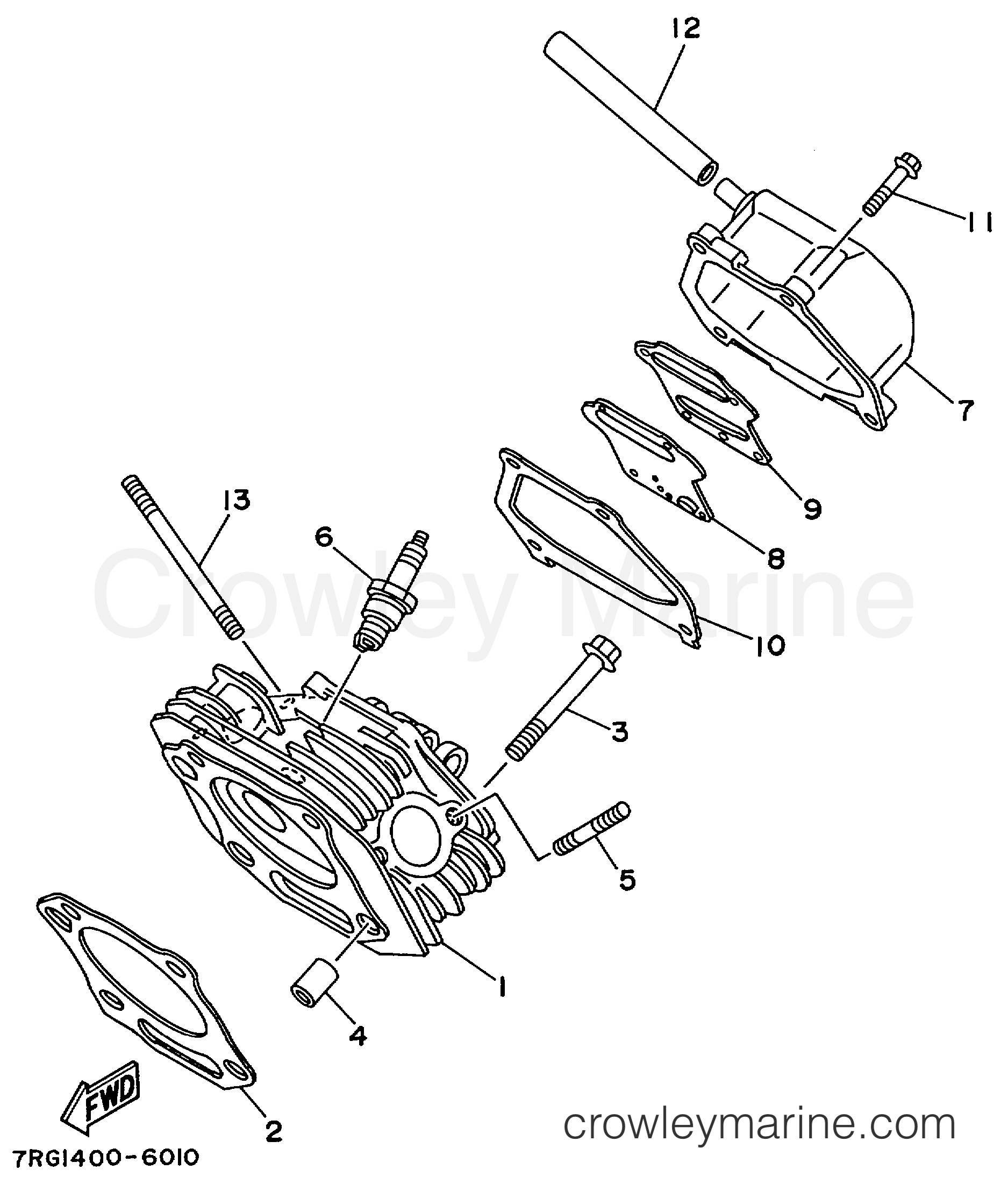 Yamaha Motors EF4600AX - CYLINDER