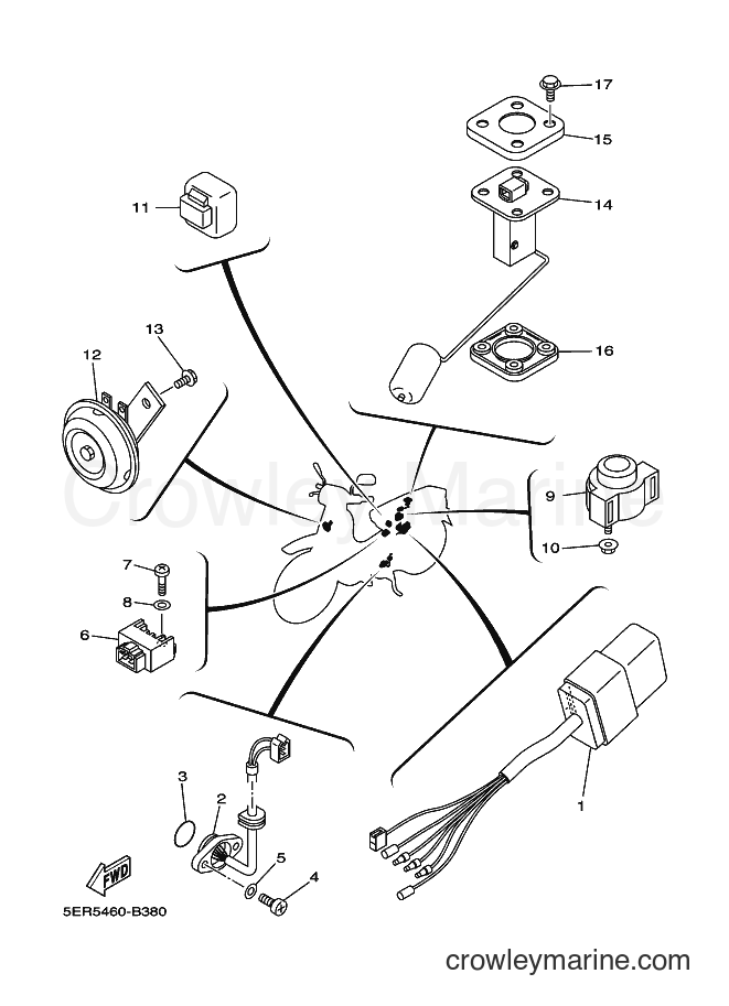 Yamaha Motors T105SE (5ERA) [010] - ELECTRICAL 2