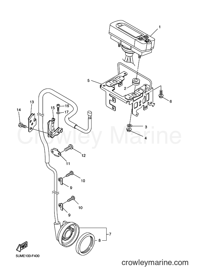 2012 Dirt Bike WR250F - WR250F (1HC6) [010] - METER