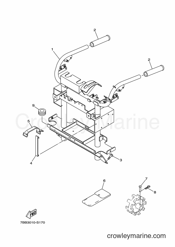 Yamaha Motors YS1390AR (7BB4) [010] - STEERING LINK
